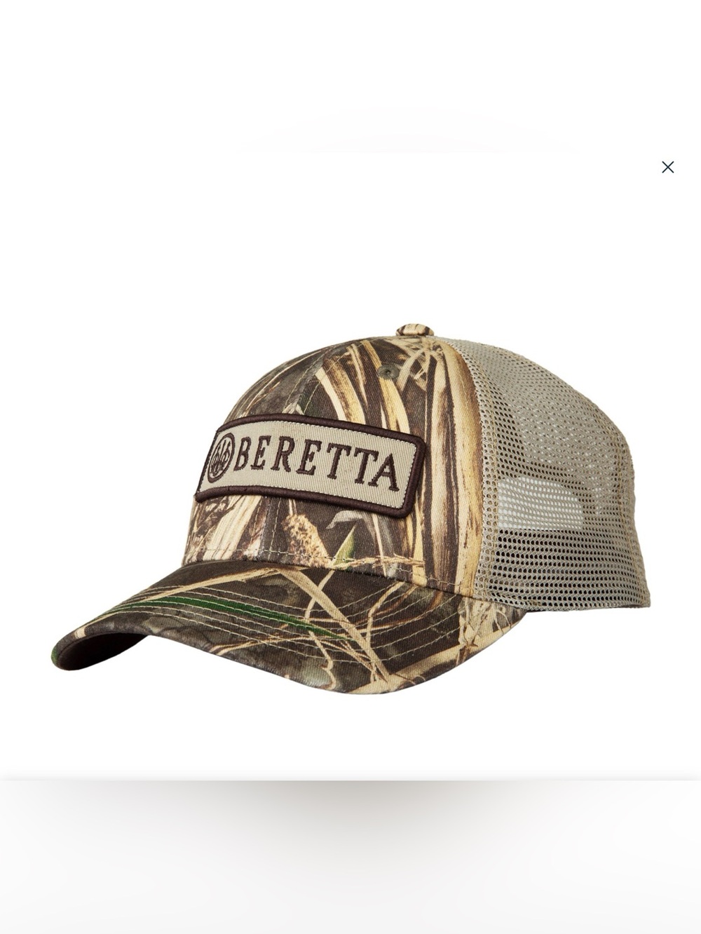 Beretta Patch Trucker Hat Realtree Max-7 Camo